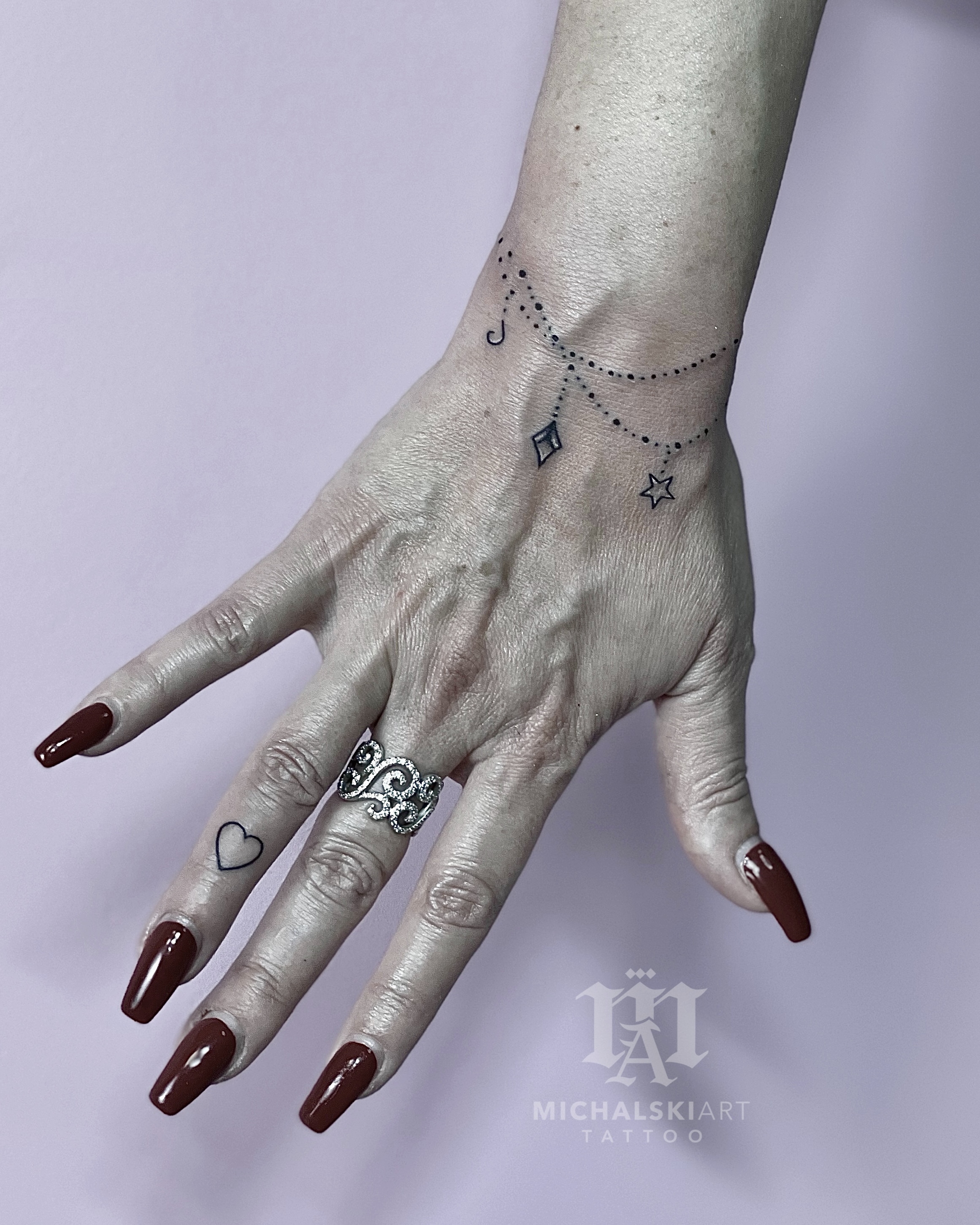 tatuaż serce i inne wzory